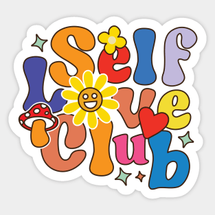 SELF LOVE CLUB Sticker